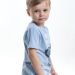 Футболка для мальчиков Mini Maxi, модель 3102, цвет голубой