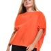 Блузка для девочек Mini Maxi, модель 7966, цвет коралловый