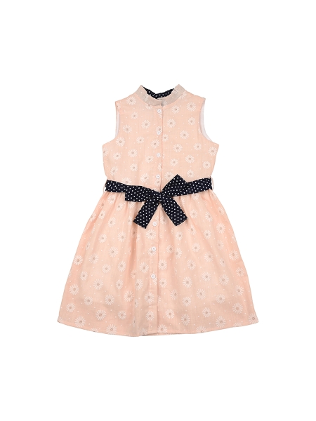 Платье для девочек Mini Maxi, модель 6318, цвет розовый - Платья для девочек с коротким рукавом