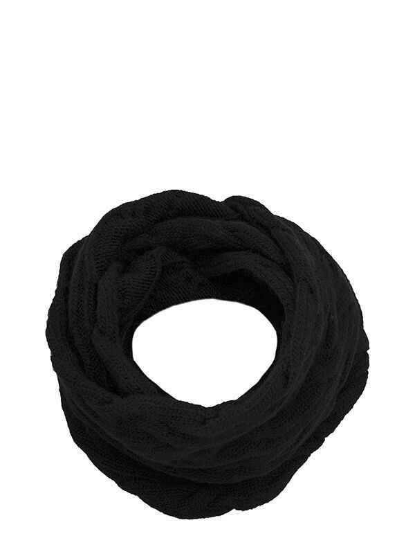 Шарф-снуд Метель, Mialt черный, зима - Шарф-снуд