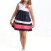 Платье для девочек Mini Maxi, модель 1740, цвет белый/коралловый