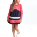 Платье для девочек Mini Maxi, модель 1740, цвет белый/коралловый