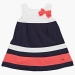 Платье для девочек Mini Maxi, модель 1740, цвет белый/коралловый
