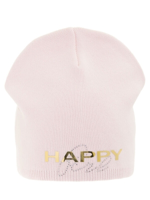 Шапка для девочки Зазеркалье, Миалт бледно-розовый, весна-осень