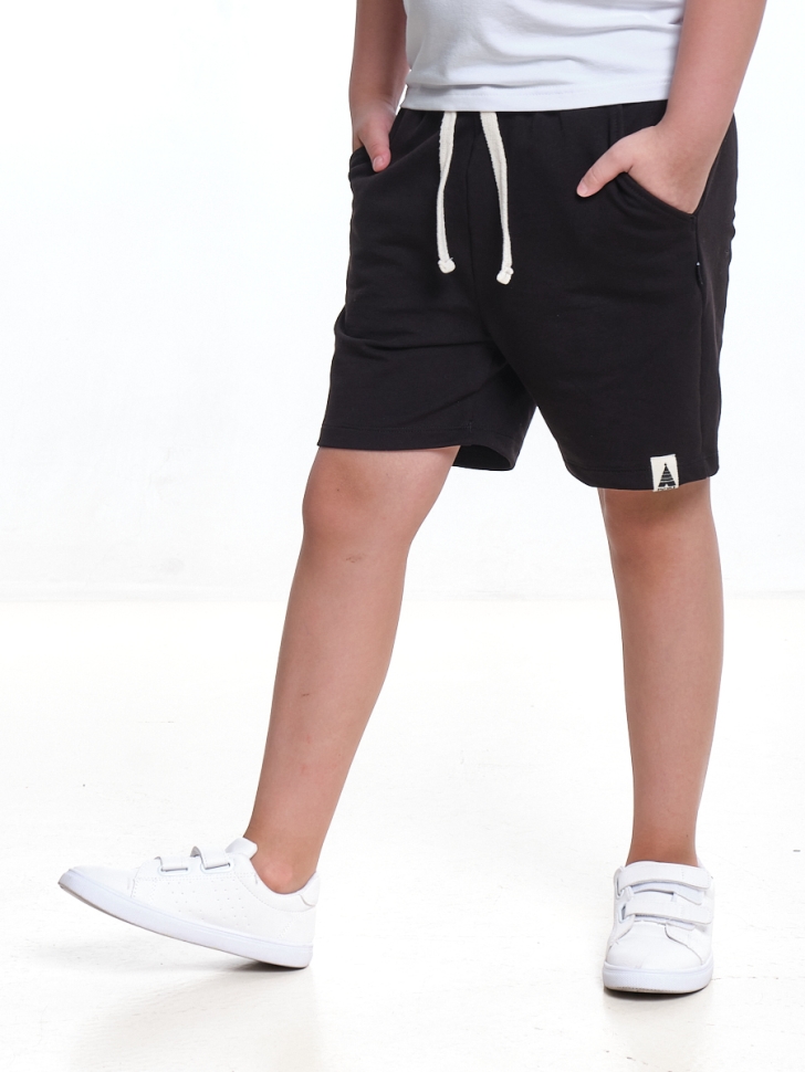 Шорты для мальчиков Mini Maxi, модель 9846, цвет черный/шеврон - Шорты для мальчиков